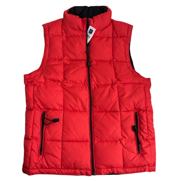 NWT GAP Girl Reversible Down Vest. Size XL